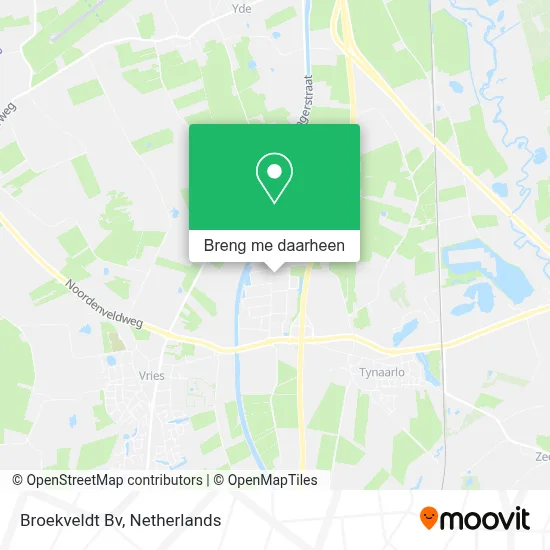 Broekveldt Bv kaart