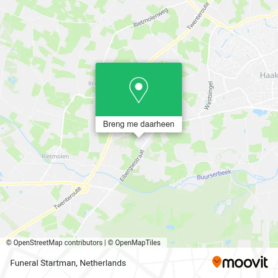 Funeral Startman kaart