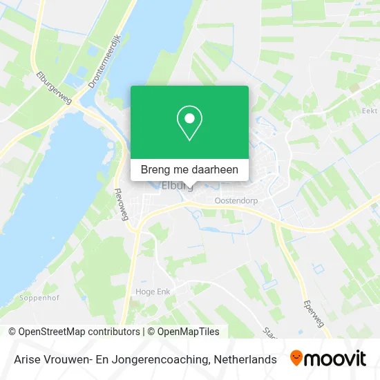 Arise Vrouwen- En Jongerencoaching kaart