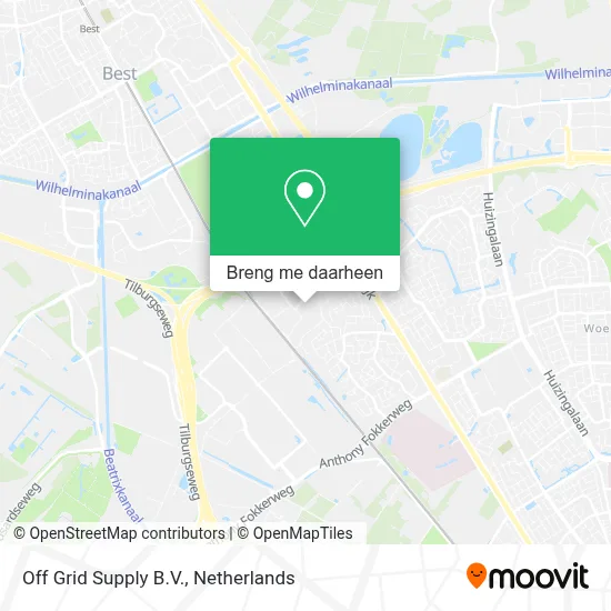 Off Grid Supply B.V. kaart