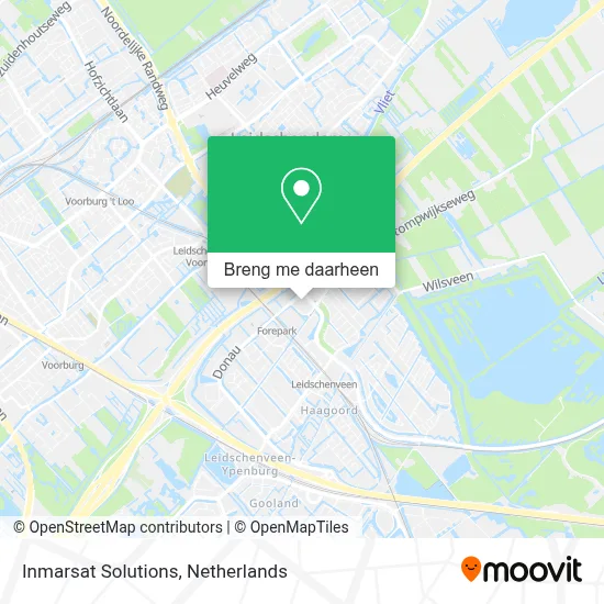Inmarsat Solutions kaart