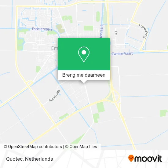 Quotec kaart