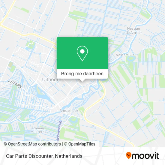 Car Parts Discounter kaart