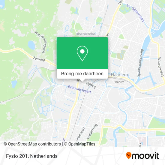 Fysio 201 kaart