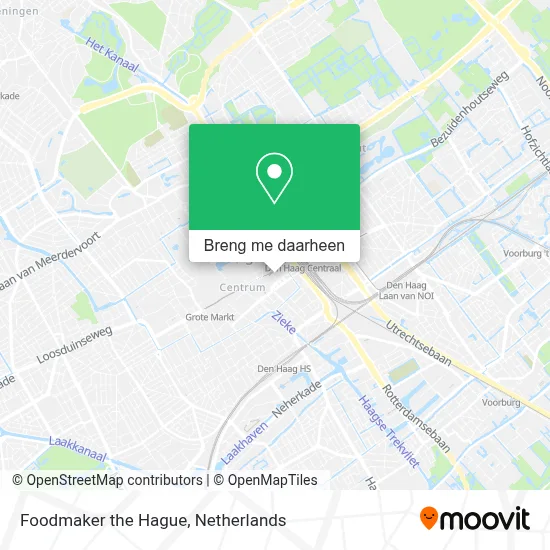 Foodmaker the Hague kaart