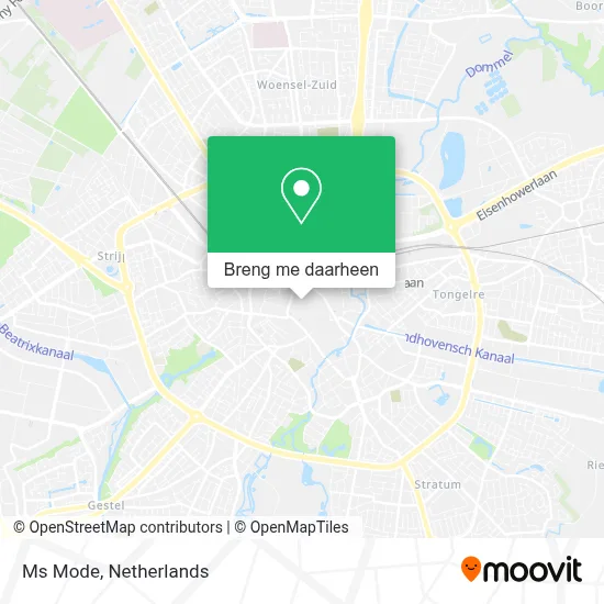 Ms Mode kaart