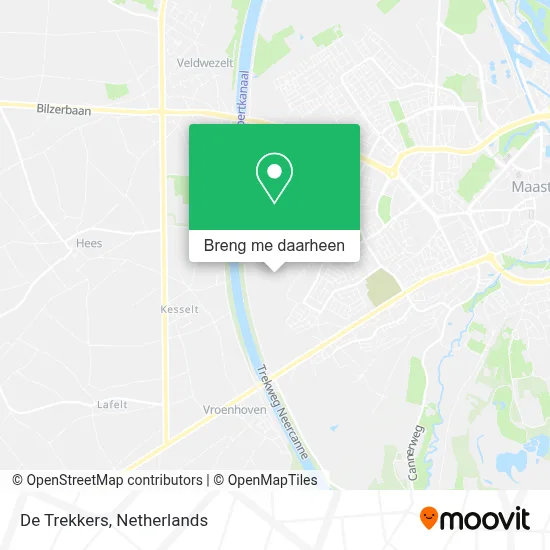 De Trekkers kaart