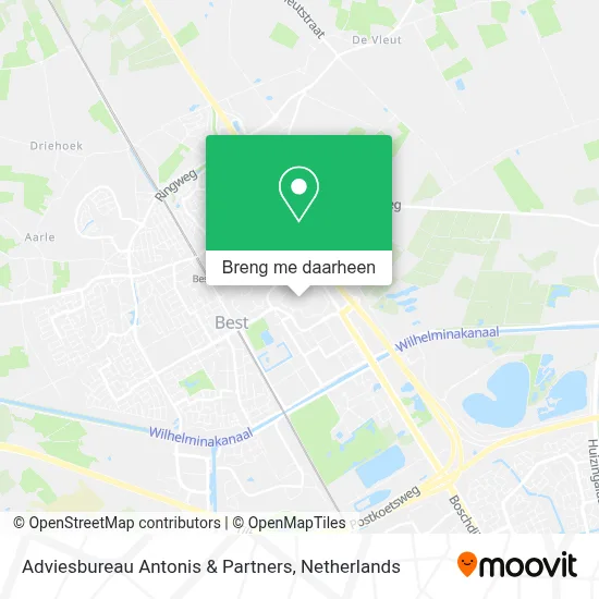 Adviesbureau Antonis & Partners kaart