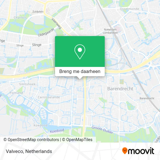Valveco kaart