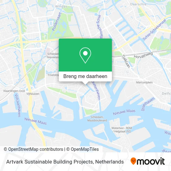 Artvark Sustainable Building Projects kaart