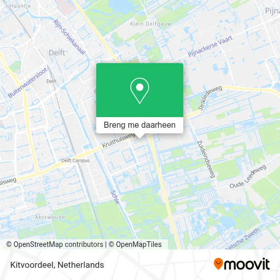 Kitvoordeel kaart
