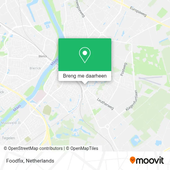 Foodfix kaart