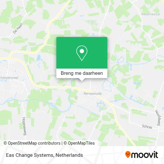Eas Change Systems kaart