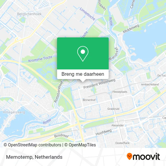Memotemp kaart