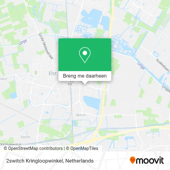 2switch Kringloopwinkel kaart