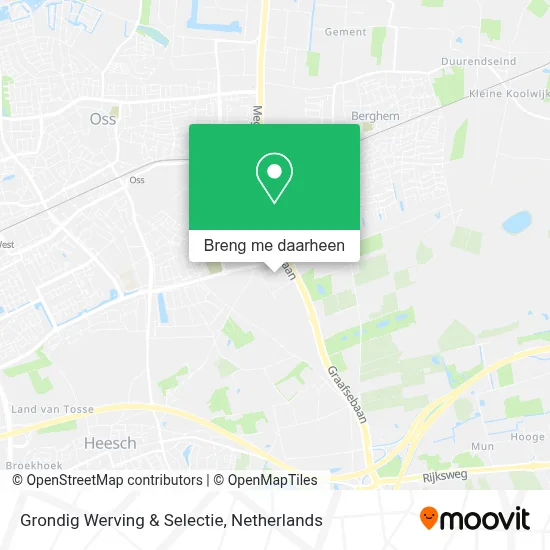 Grondig Werving & Selectie kaart
