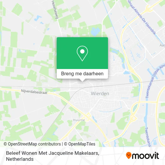 Beleef Wonen Met Jacqueline Makelaars kaart