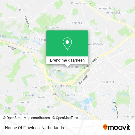 House Of Flawless kaart