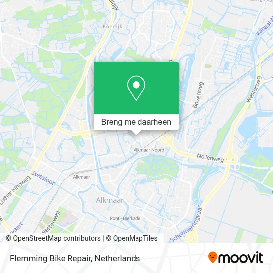Flemming Bike Repair kaart