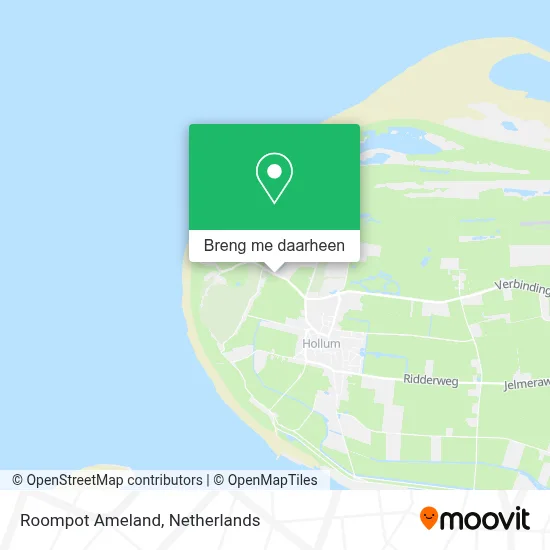 Roompot Ameland kaart