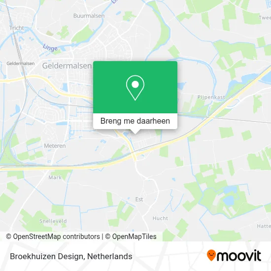 Broekhuizen Design kaart
