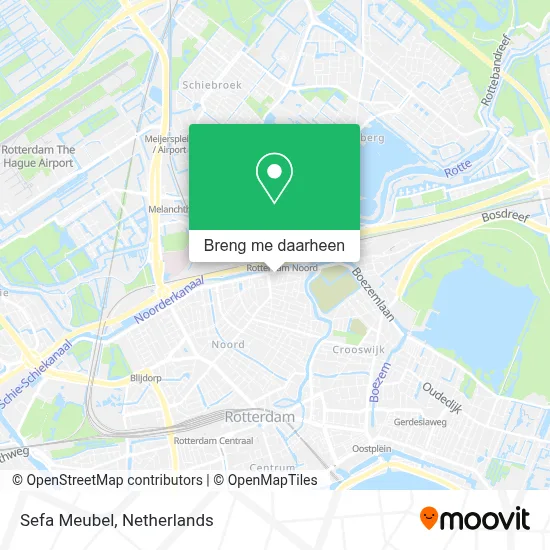Sefa Meubel kaart