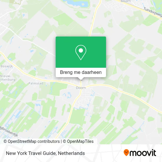 New York Travel Guide kaart