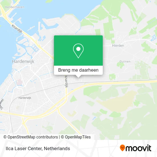 Ilca Laser Center kaart