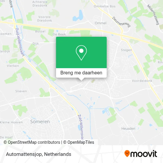 Automattensjop kaart