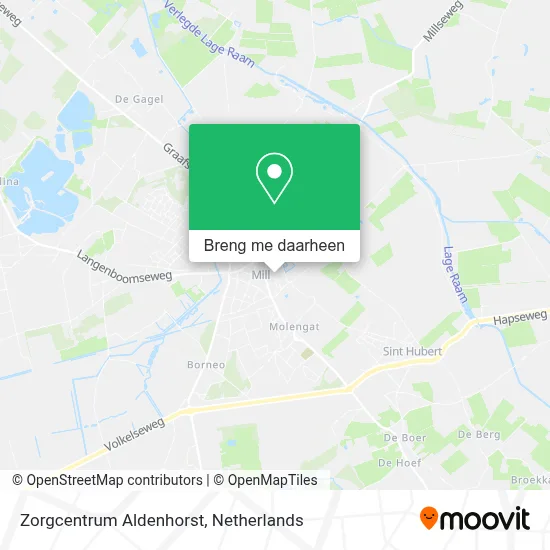 Zorgcentrum Aldenhorst kaart