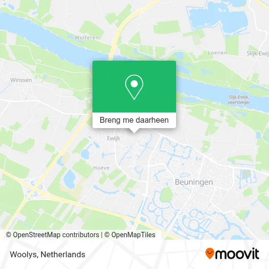 Woolys kaart