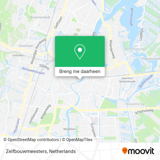 Zelfbouwmeesters kaart