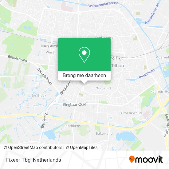 Fixeer-Tbg kaart