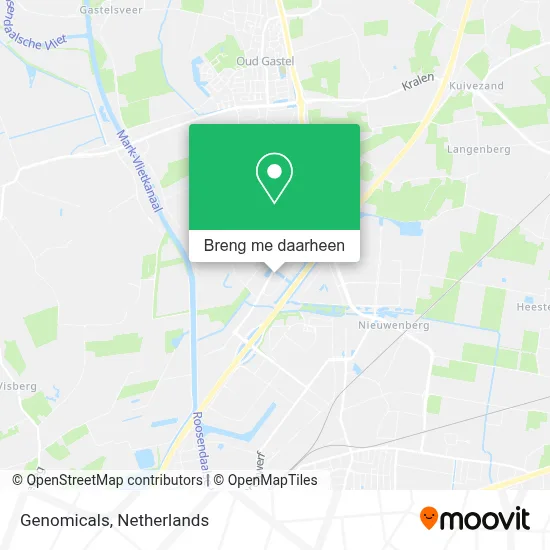 Genomicals kaart
