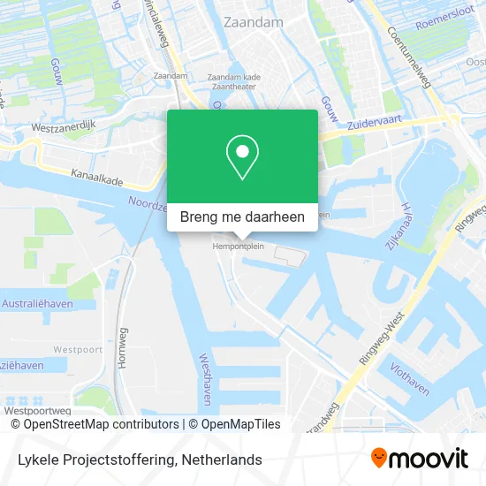 Lykele Projectstoffering kaart