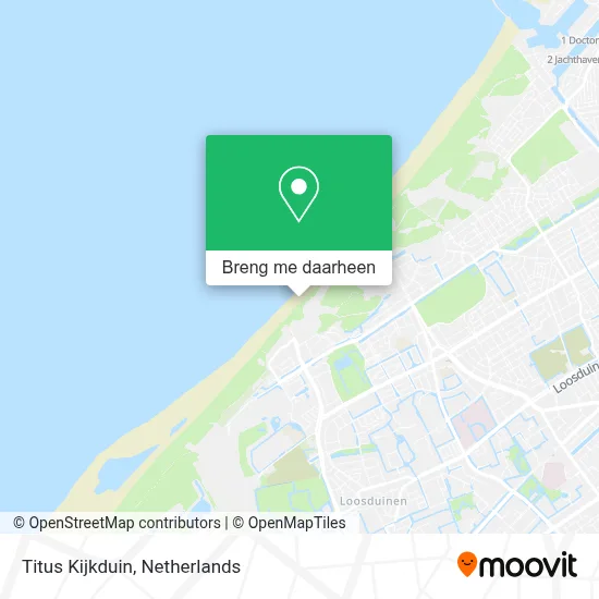 Titus Kijkduin kaart