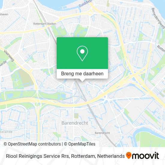 Riool Reinigings Service Rrs, Rotterdam kaart