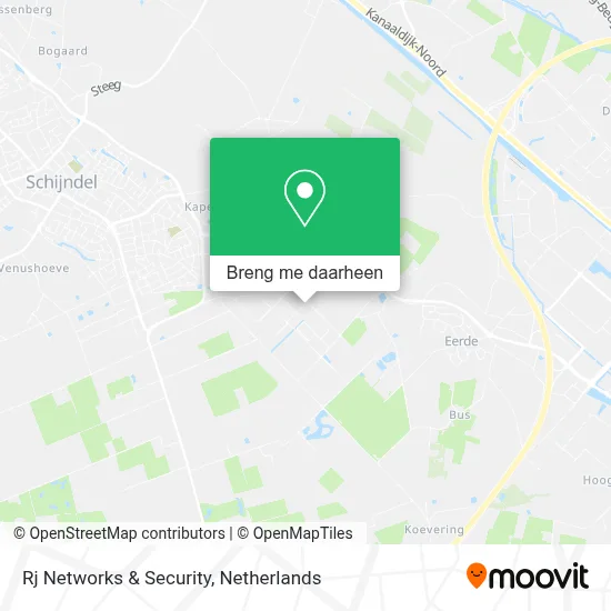Rj Networks & Security kaart