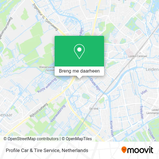 Profile Car & Tire Service kaart