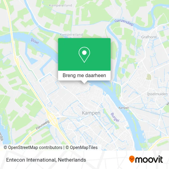 Entecon International kaart