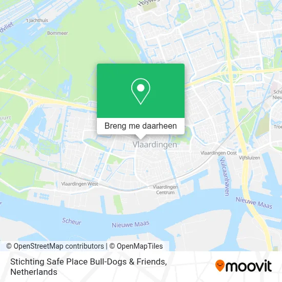 Stichting Safe Place Bull-Dogs & Friends kaart