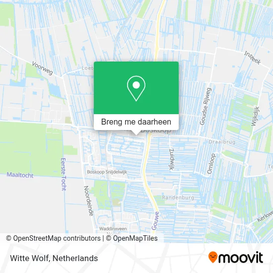 Witte Wolf kaart