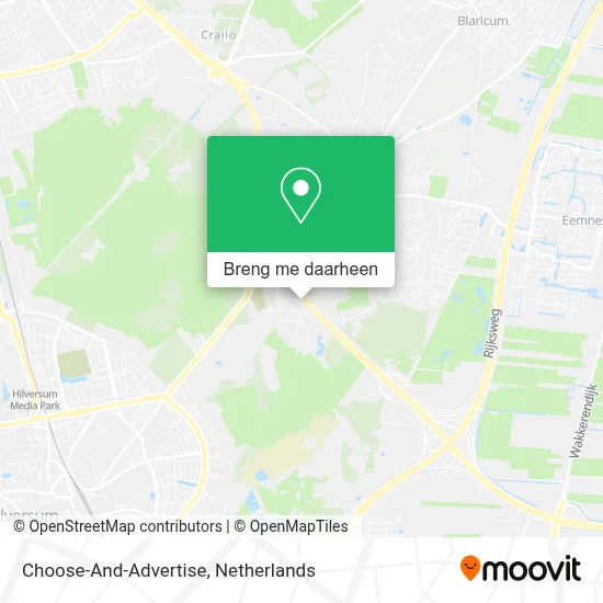 Choose-And-Advertise kaart
