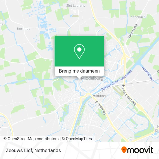 Zeeuws Lief kaart