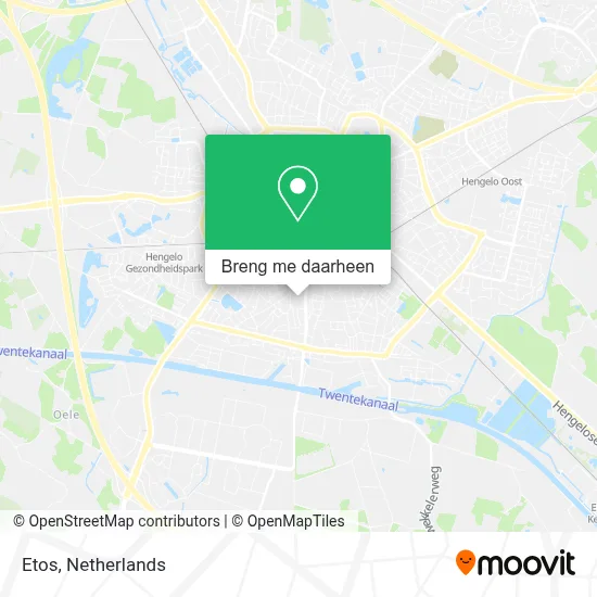Etos kaart