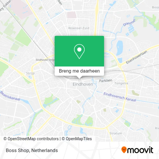 Boss Shop kaart
