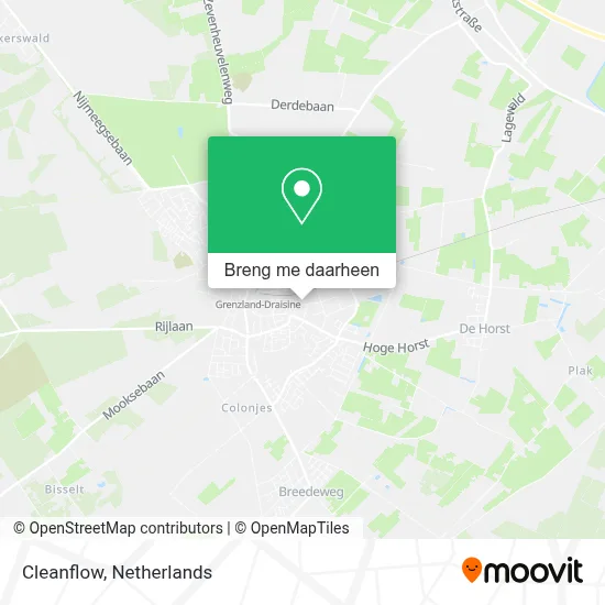 Cleanflow kaart