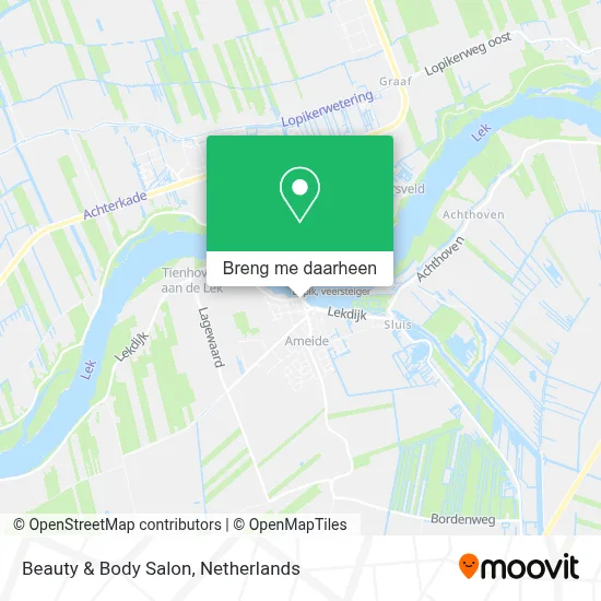 Beauty & Body Salon kaart
