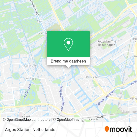 Argos Station kaart