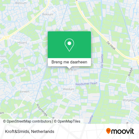 Kroft&Smids kaart